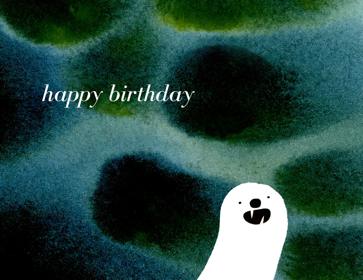 Algae Birthday Card