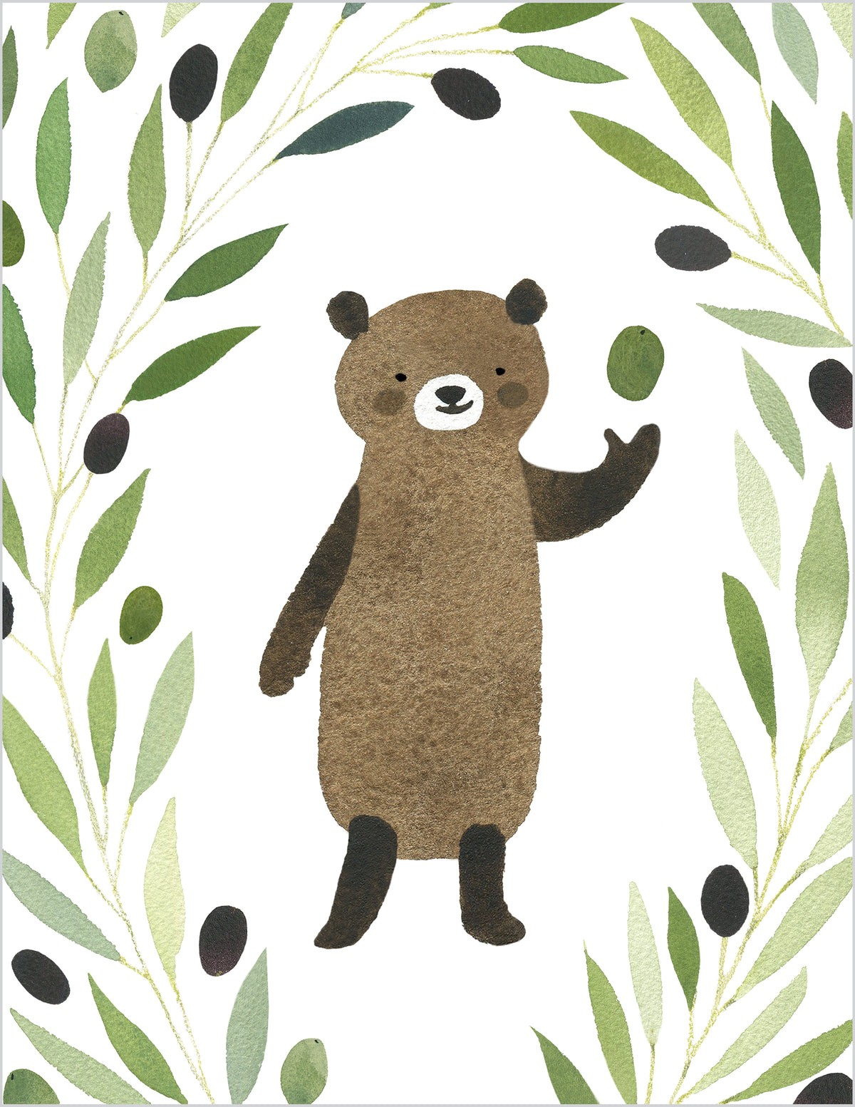 Olive Oil Birthday Card