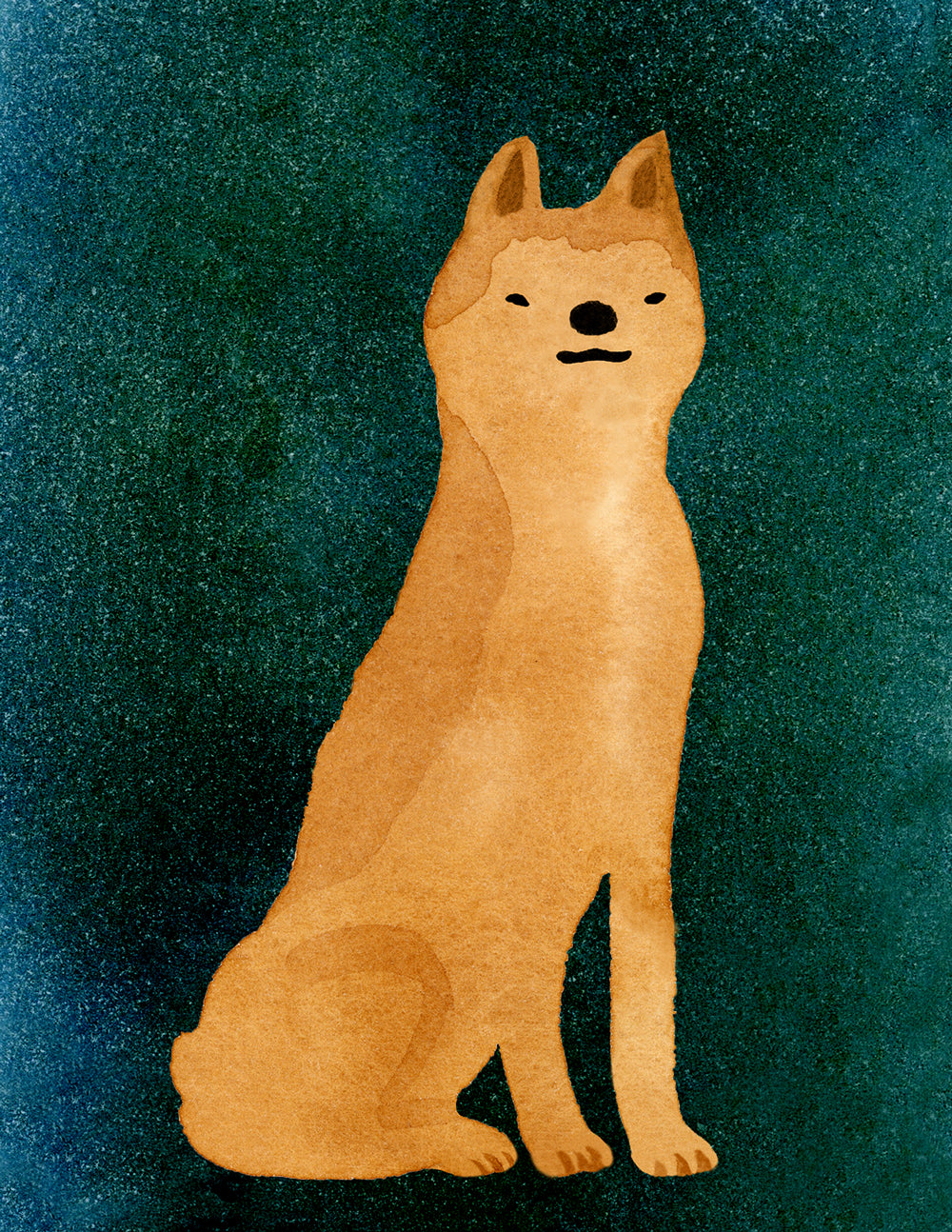 Dog Card:  Akita