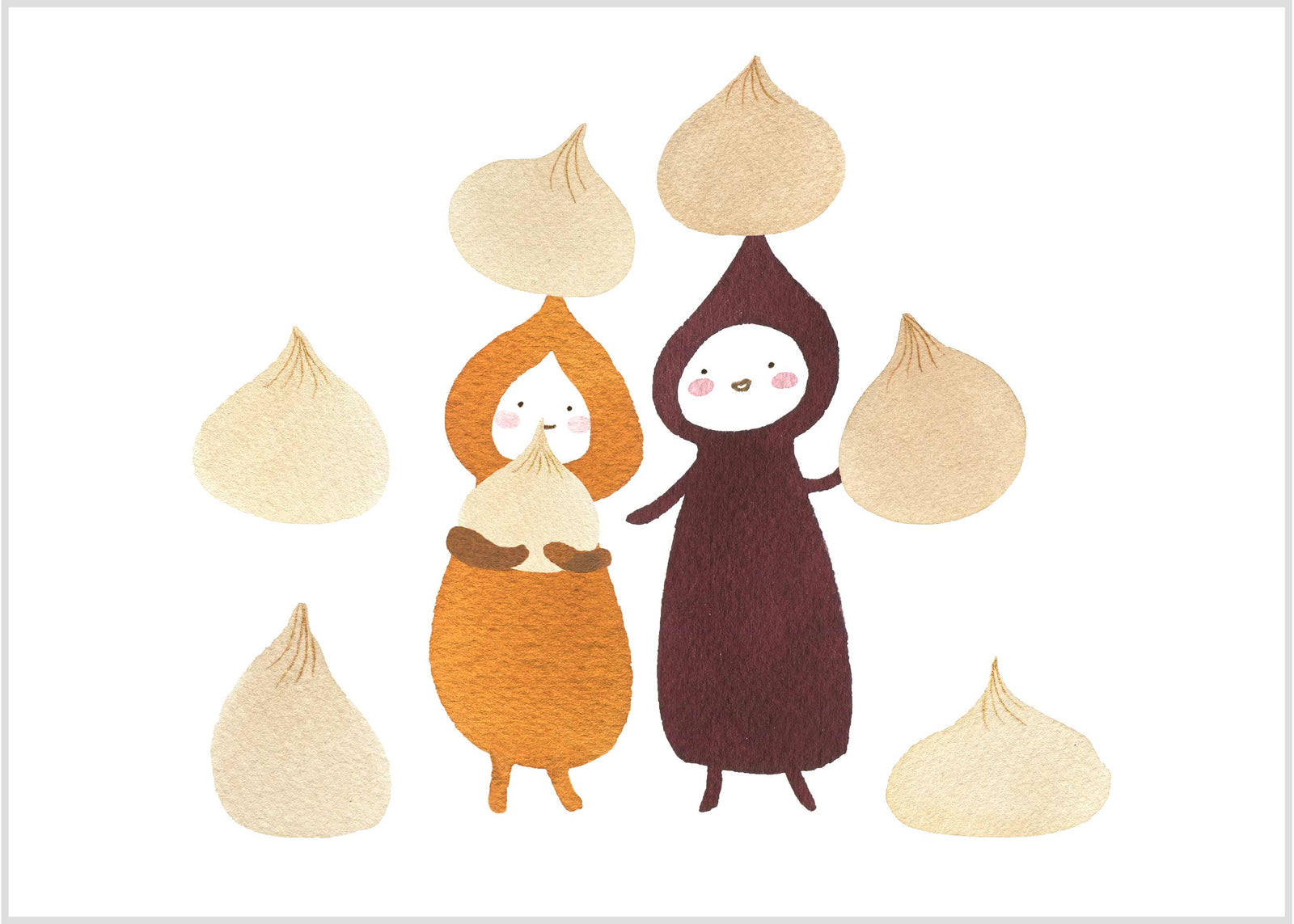 Dim Sum Birthday Card