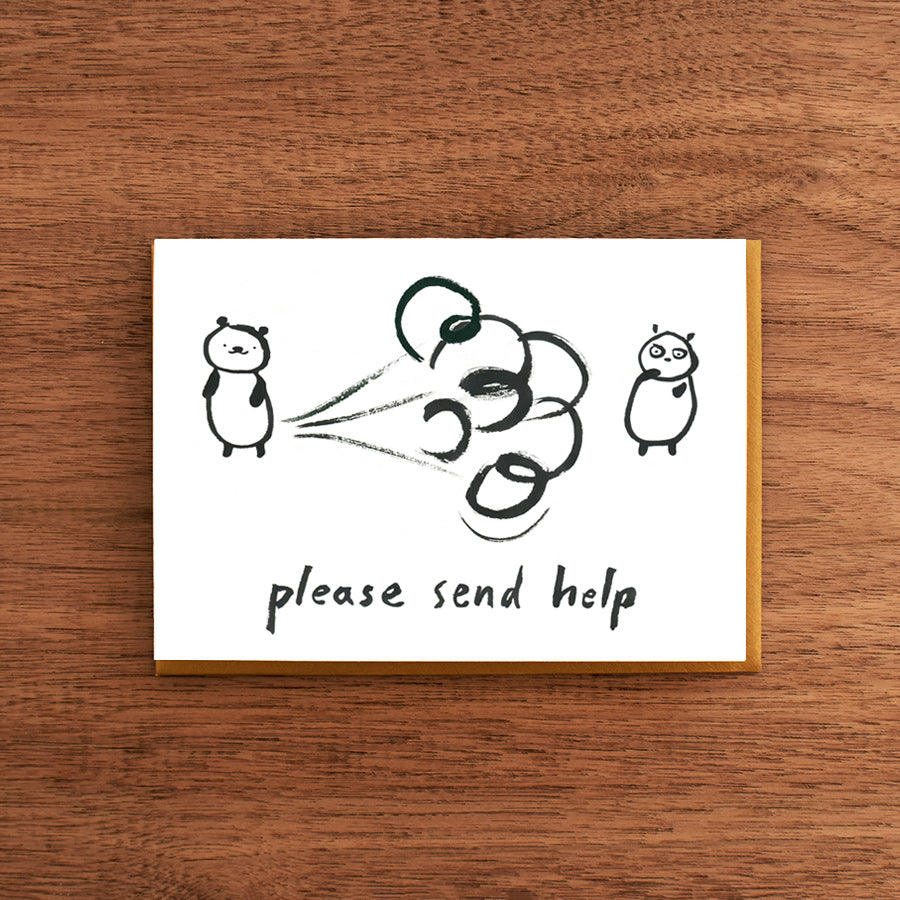 Letterpress Card:  Fart