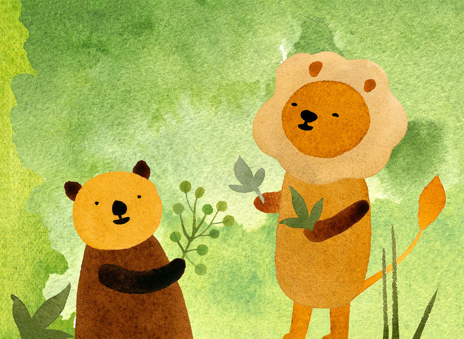 Animals Birthday Card