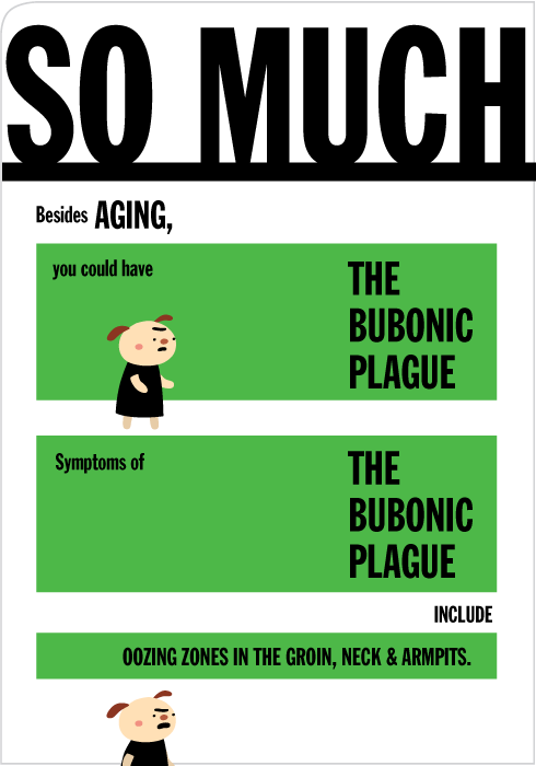 Bubonic Plague Birthday Card