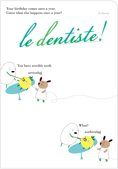 Dentist Birthday Card