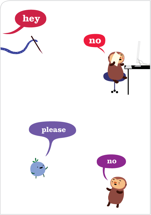 How to Say No Birthday Card